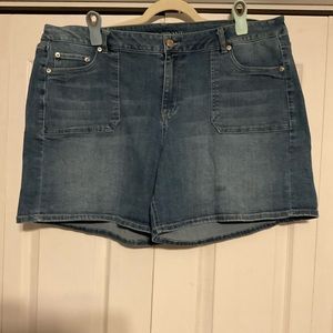 Lane Bryant size 24 jean short
